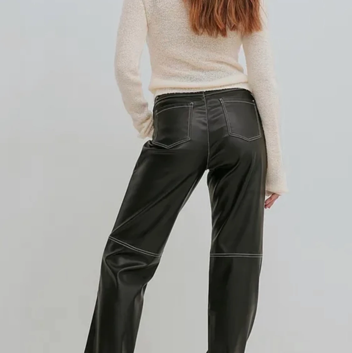 Nakd x Josefin HJ läderbyxor, svart - 90