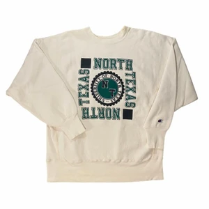 University of North Texas sweatshirt - Riktigt snygg vintage champion collegesweatshirt i bra skick! Prutbar.