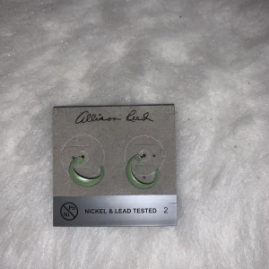 Gröna örhängen - Detta är ett par helt vanliga örhängen vet ej om de är använda. Väldigt bra skick🌸 Buda i kommentarerna💕