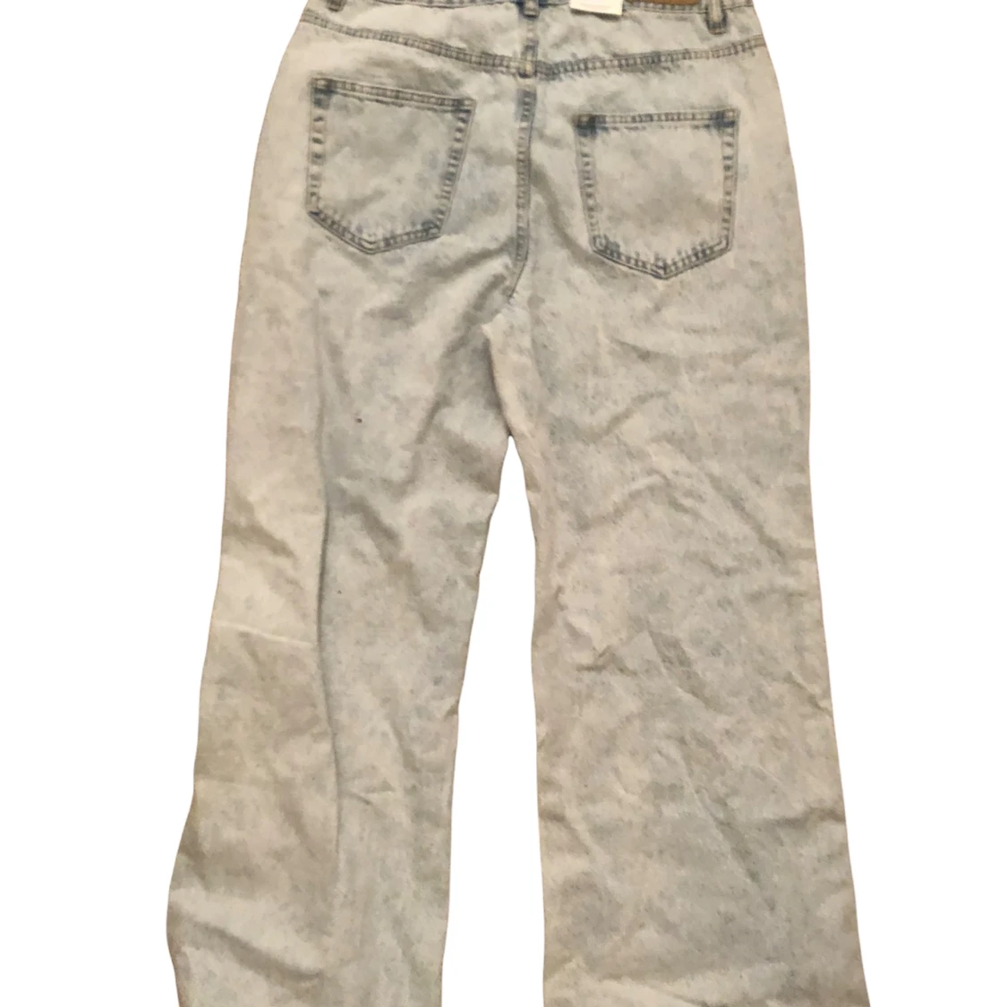 Blåa Raka Jeans - 90