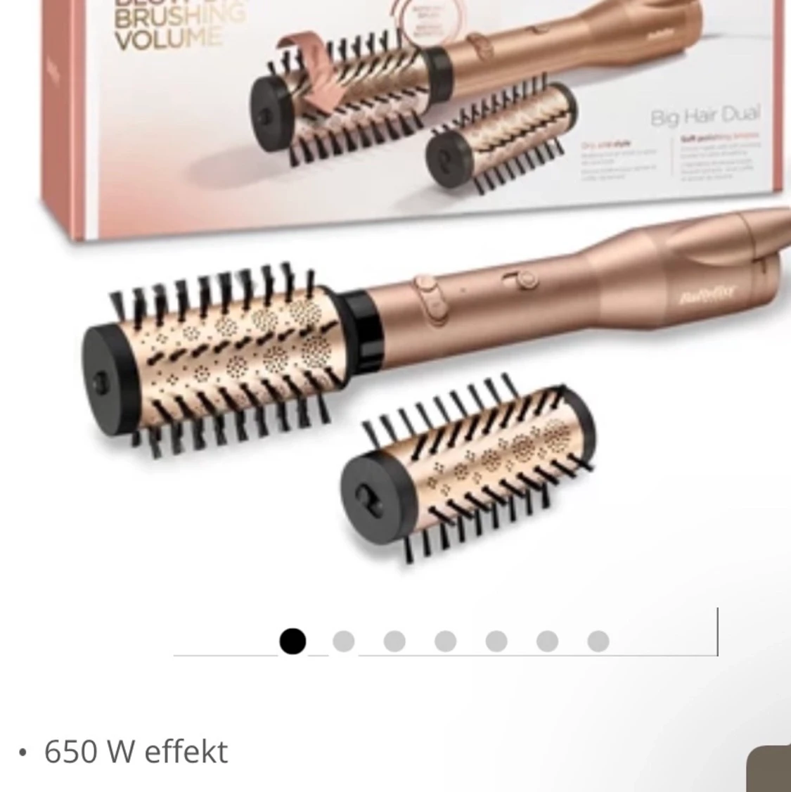 Babyliss roterande varmluftsborste