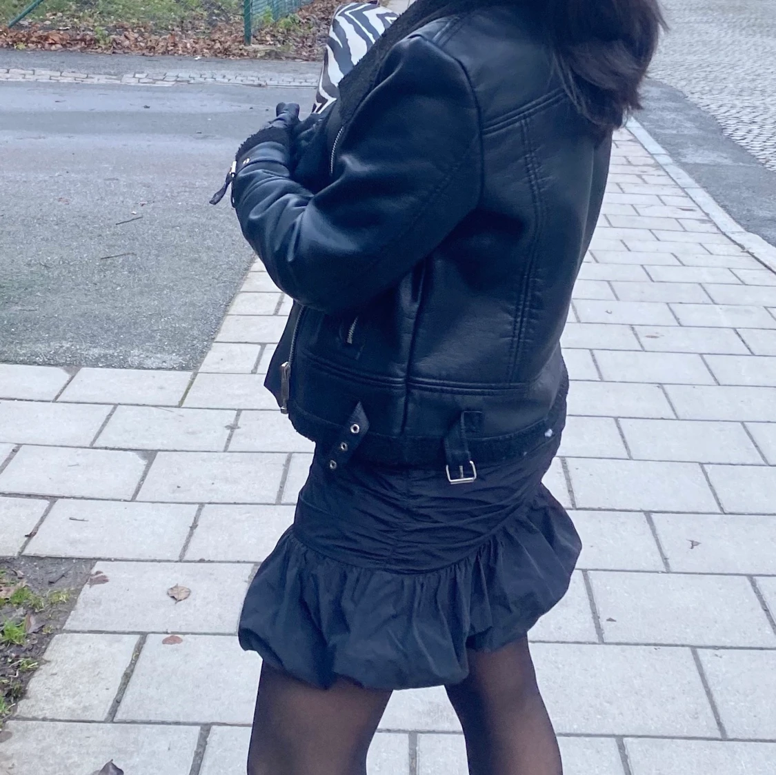 Skinnjacka storlek S-M - 91