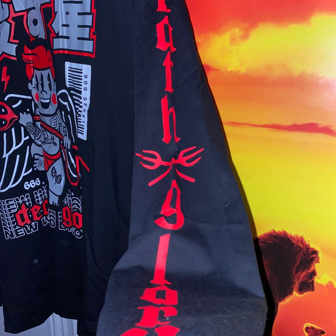 Killstar långärmad t-shirt - 90