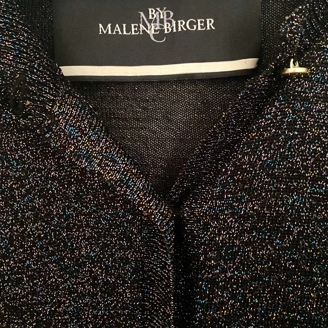 By Malene Birger kofta Strl S, metallic/glitter - 90