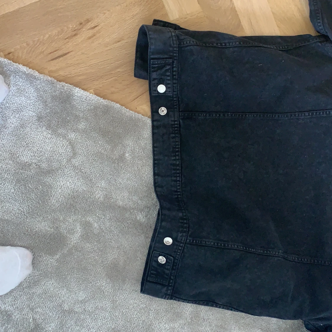 Svart jeansjacka från weekday - 91