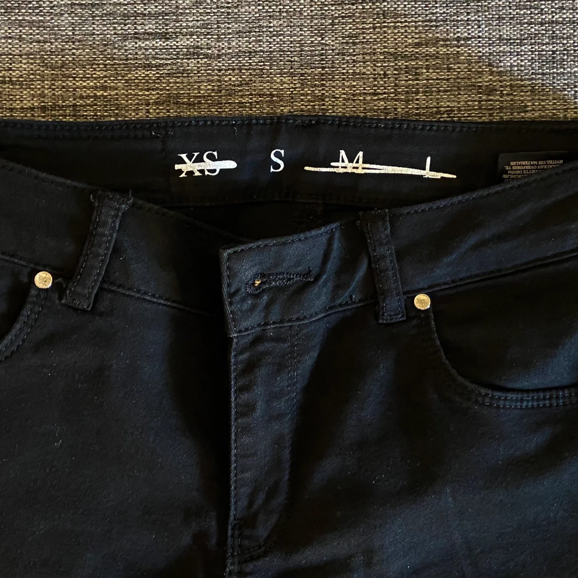 Svarta Never Demin Jeans - 90