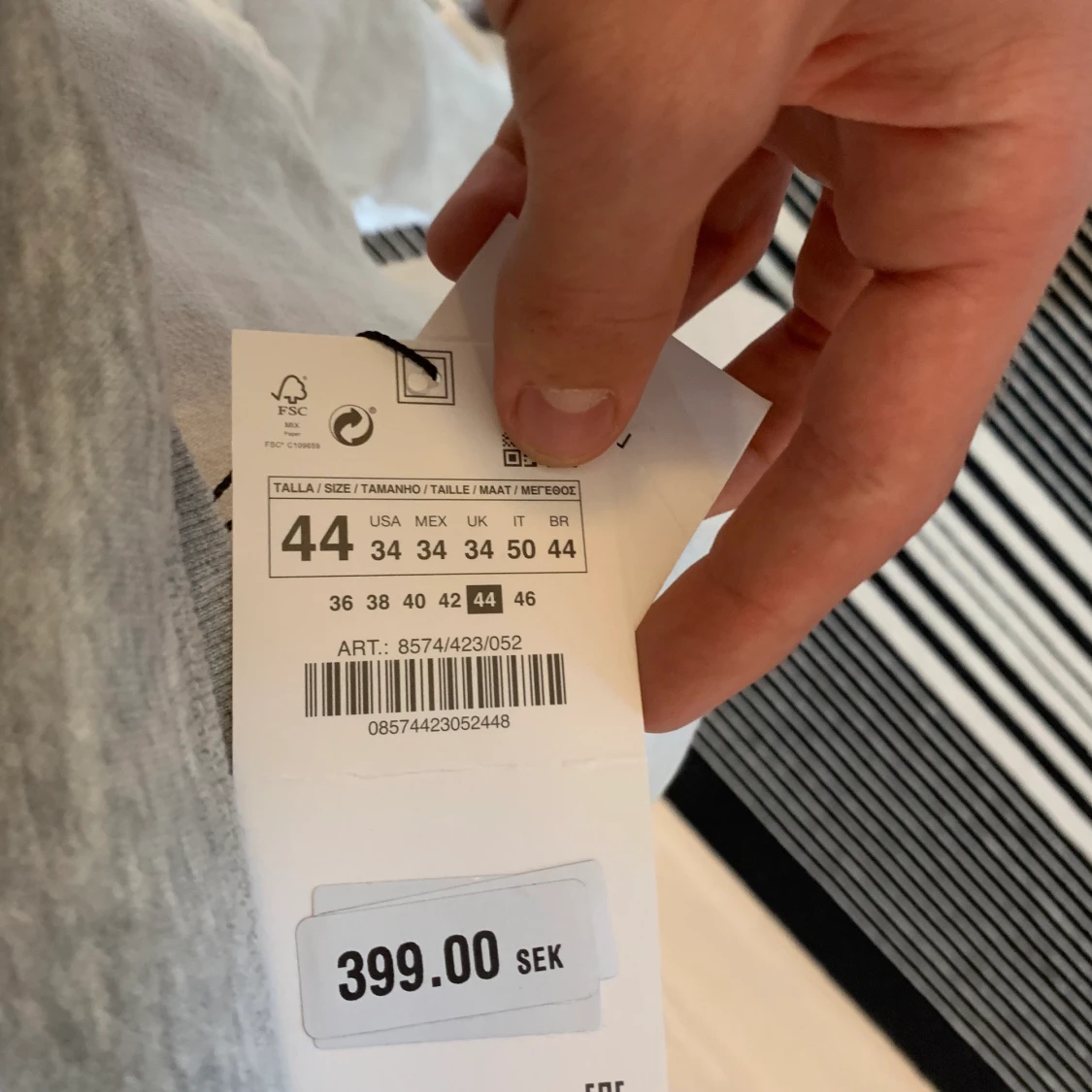 Linnebyxor relaxed fit - 91