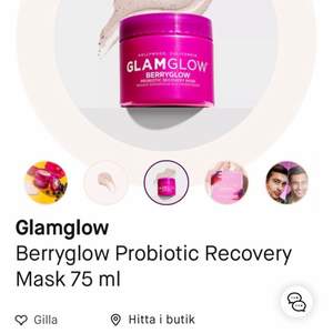 GLAMGLOW Berryglow ansiktsmask, helt ny!! 