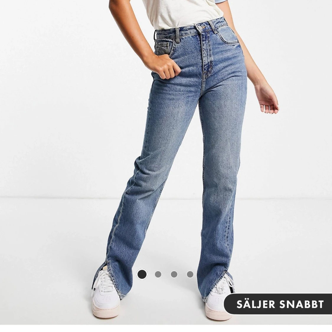 Pull&bear jeans med slits