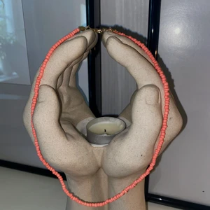 Rosa pärlhalsband - Rosa pärlhalsband som säljes för 30kr+12kr frakt