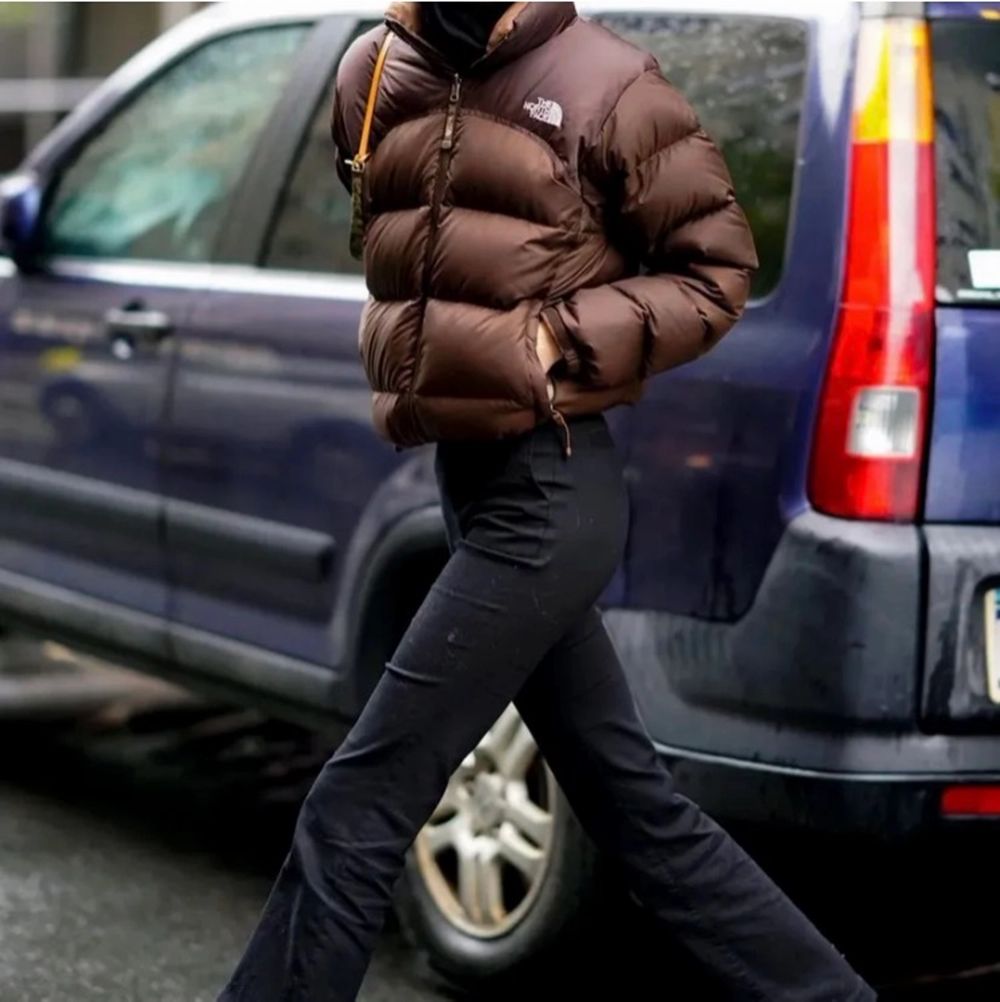 Brun North Face jacka🤎 | Plick Second Hand