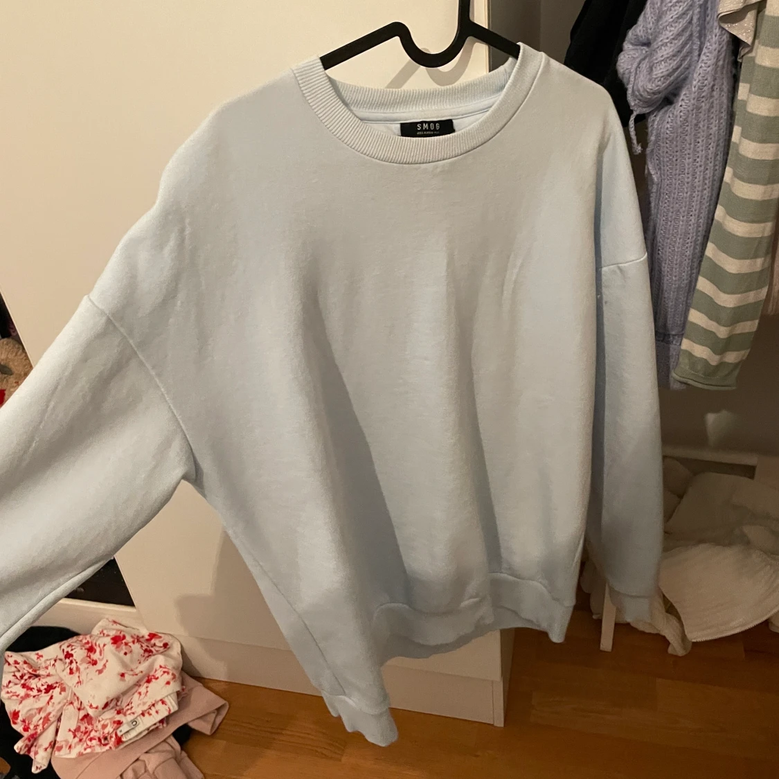 Sweatshirt blå  - 90