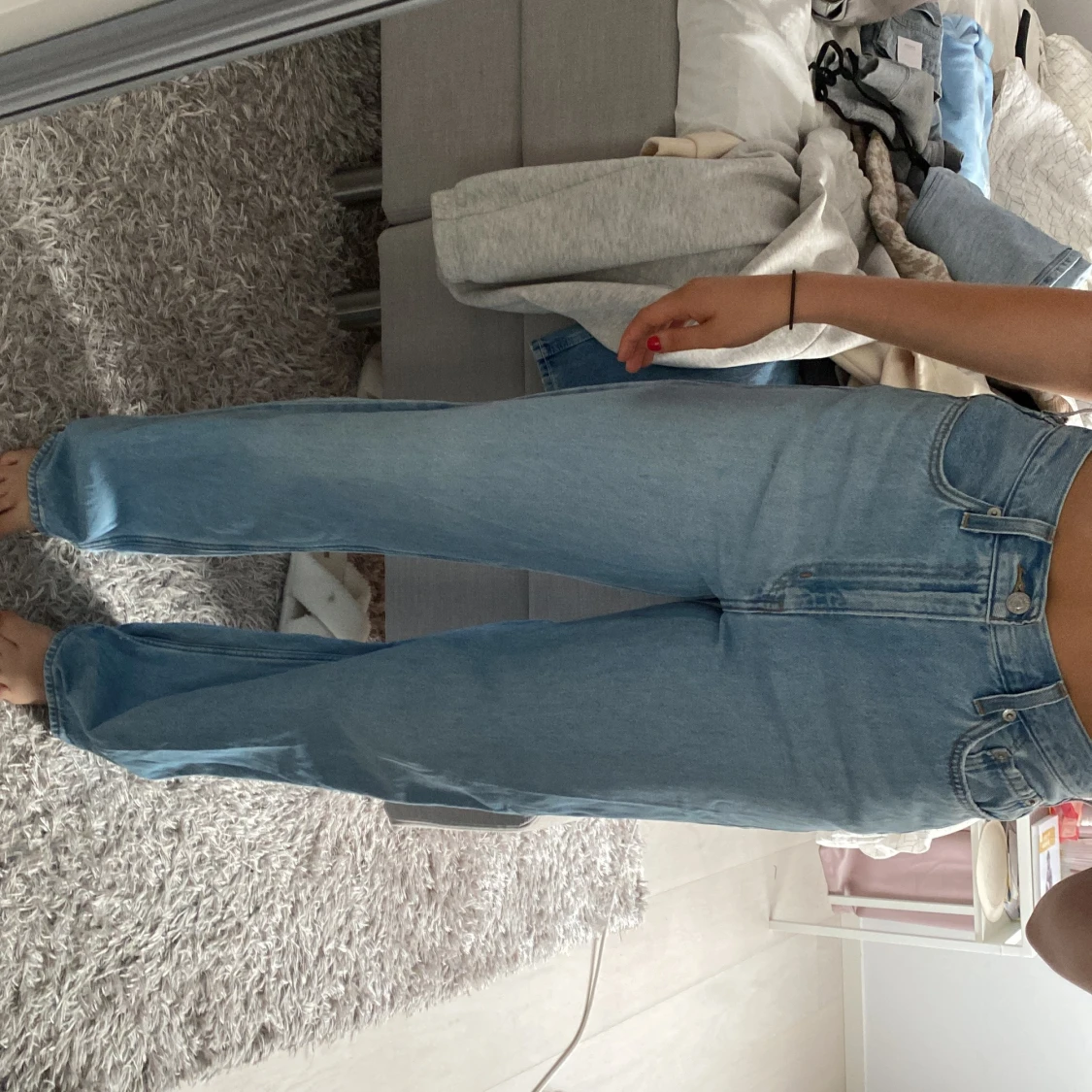 Vida högmidjade levis jeans - 90