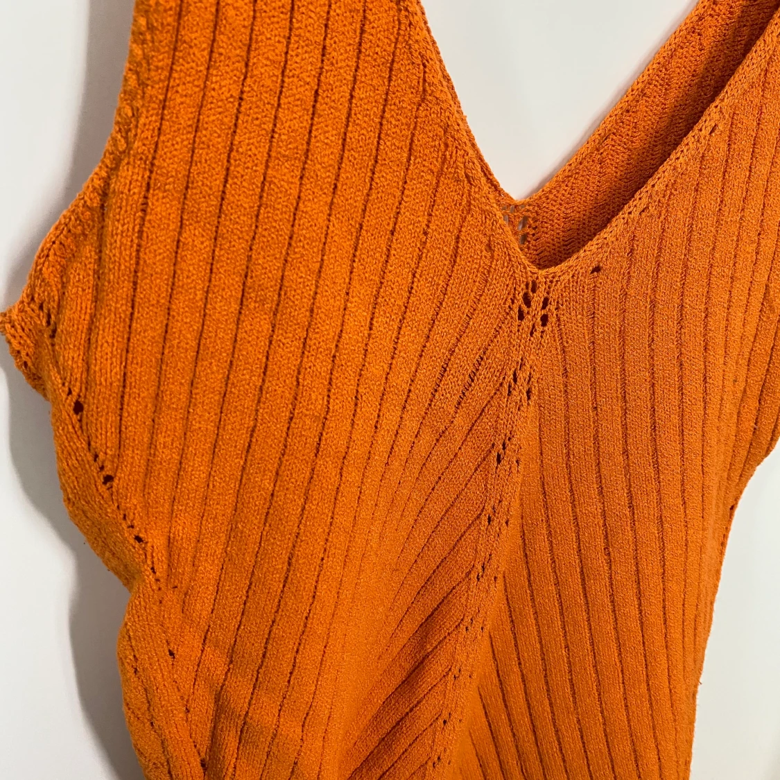 Orange Strechig Linne  - 90