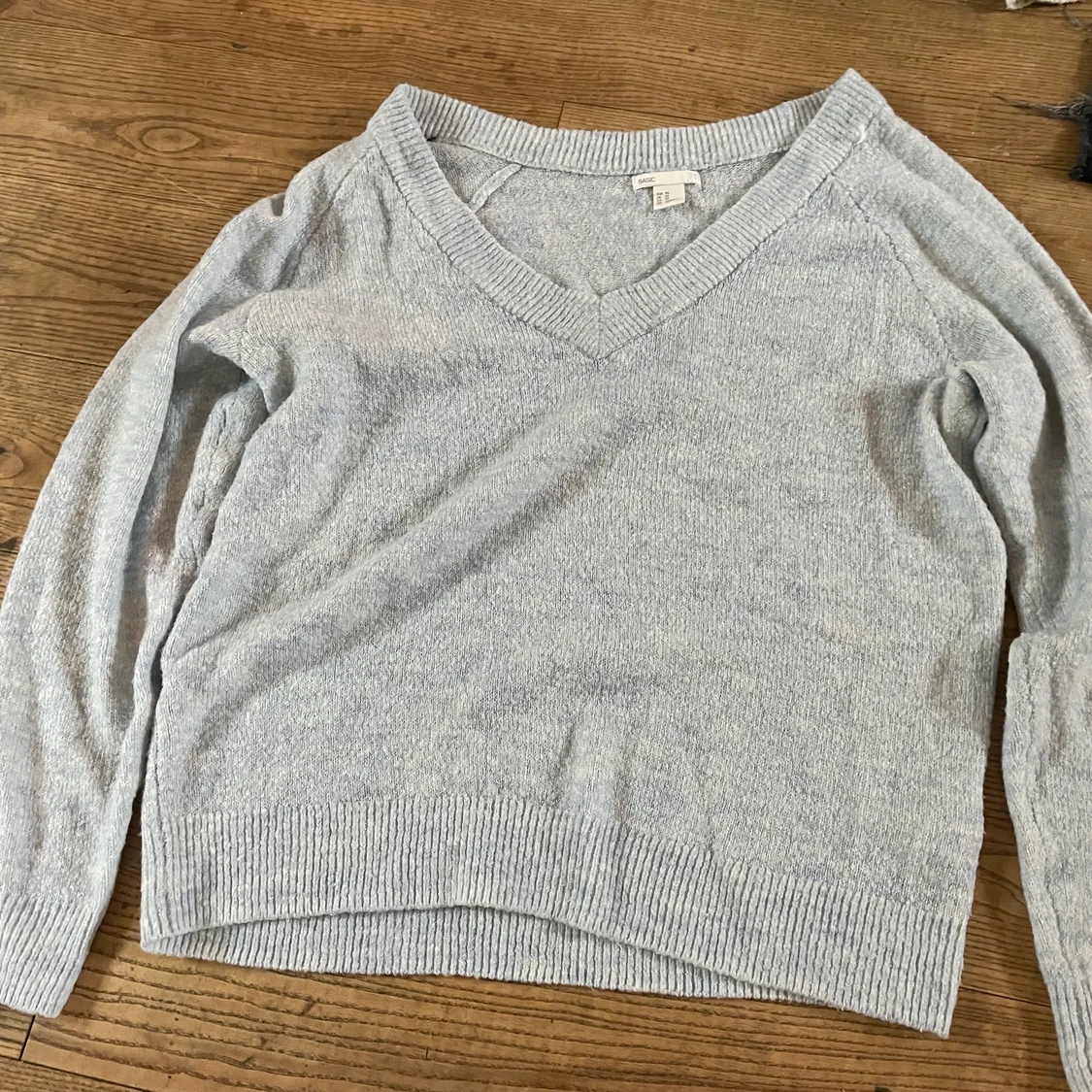 Stickad tröja i strl XS - 90