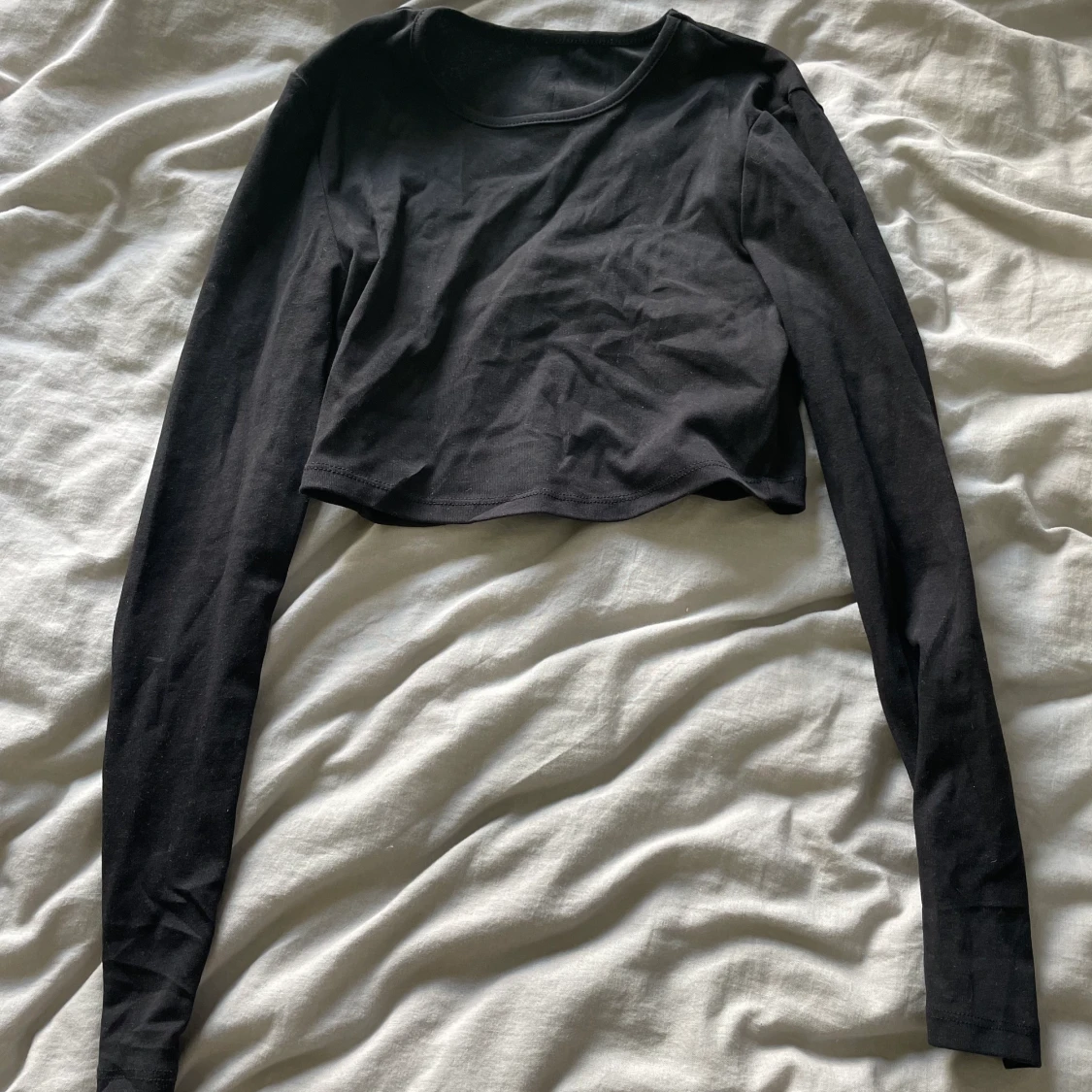 Svart långärmad tröja 