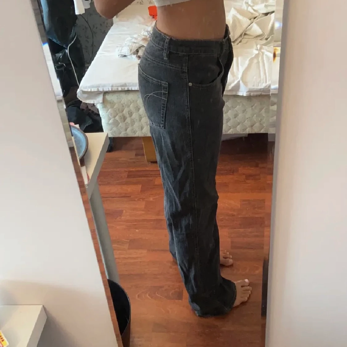 Lågmidjade jeans - 90