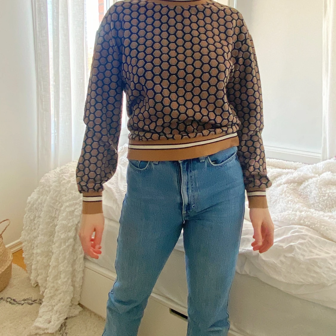 Mönstrad tröja - 90