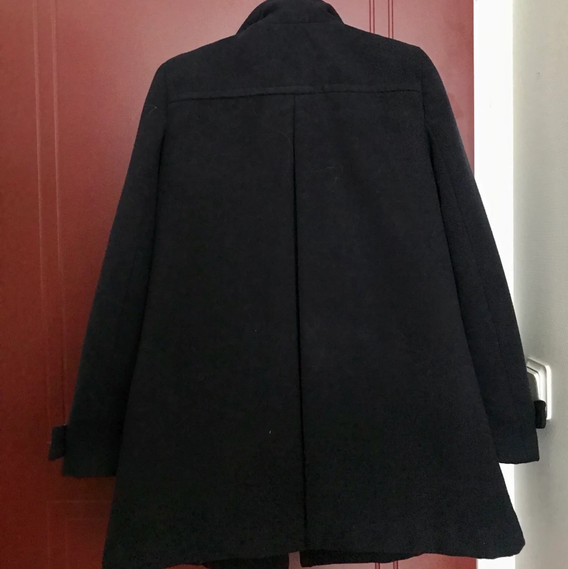 Mörkblå vinterkappa - 90