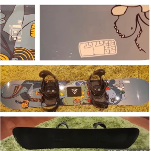 Snowboard - Säljer snowboard då den är för liten för mig, den är i super bra skick. Size: 138 cm lång. Om ni har fler frågor eller vill se fler bilder skriv i PM💕 (pris går att diskutera)