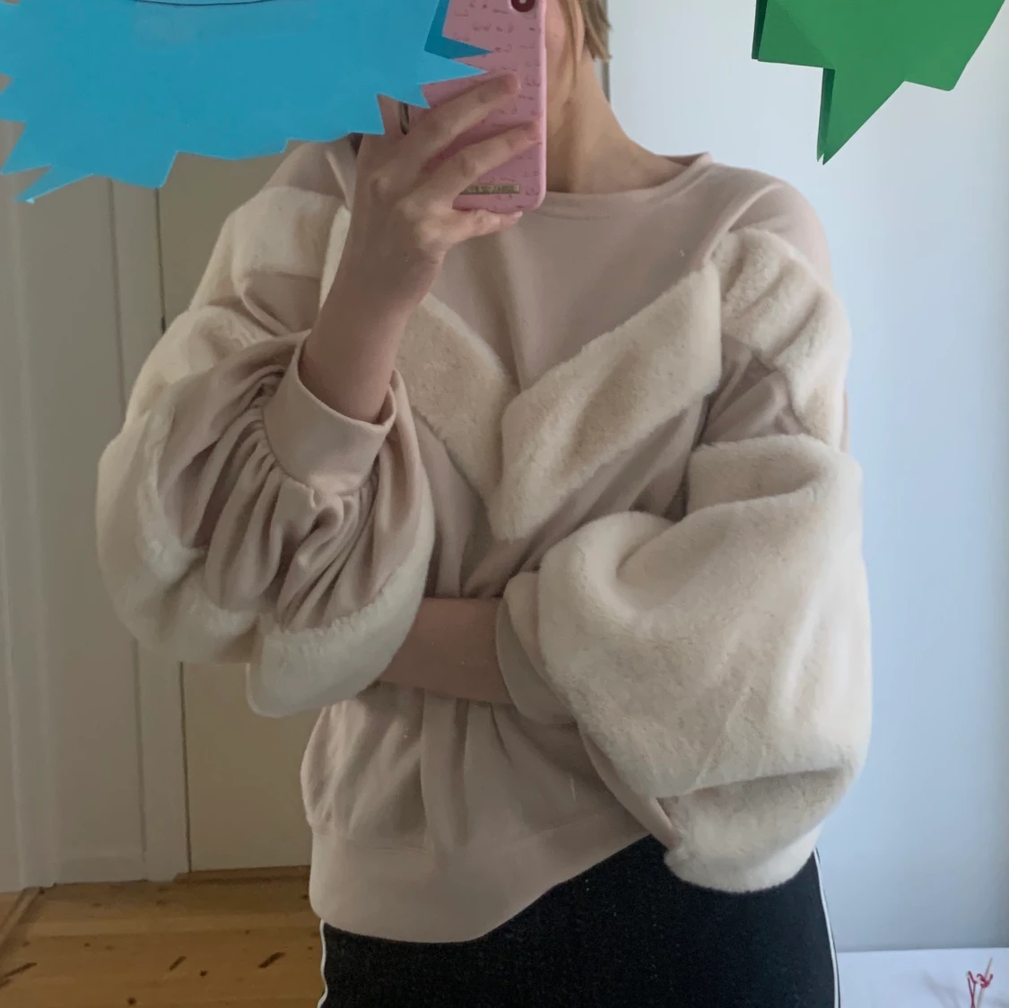 Päls-tröja från ZARA - 90