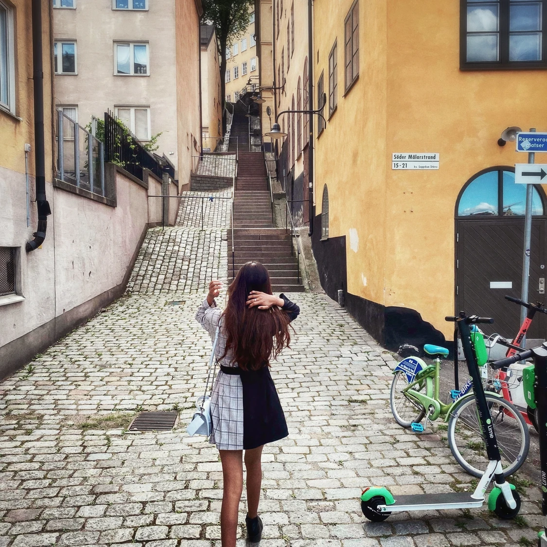 Two Patterns Coat Dress  - 91