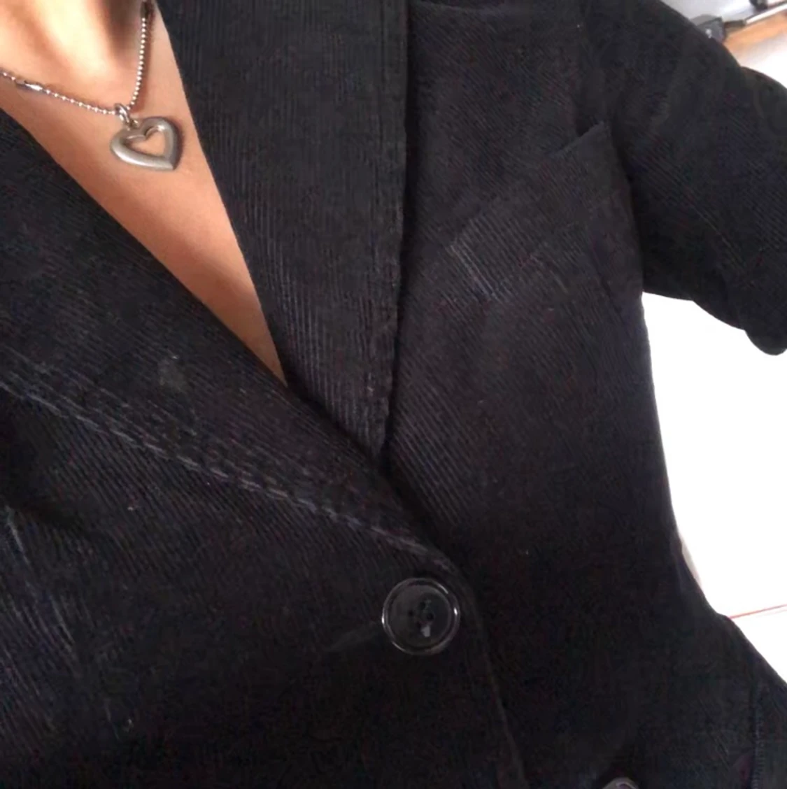 Svart Manchester kavaj - 91