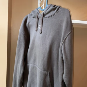Brun Nike hopdiet - Oanvänd hoodie från Nike med swoosh logga i silver! Slutsåld.
