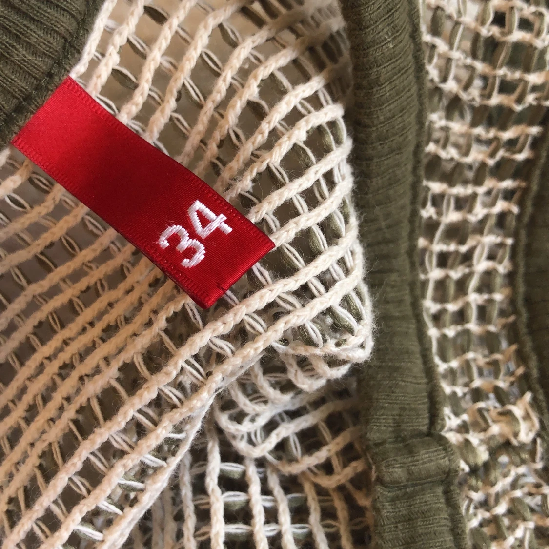 Grönt nätlinne - 90