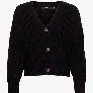 Svart stickad kofta  - Jag säljer min supermysiga stickade kofta i storlek S, använd några få gånger och mycket bra skick. 