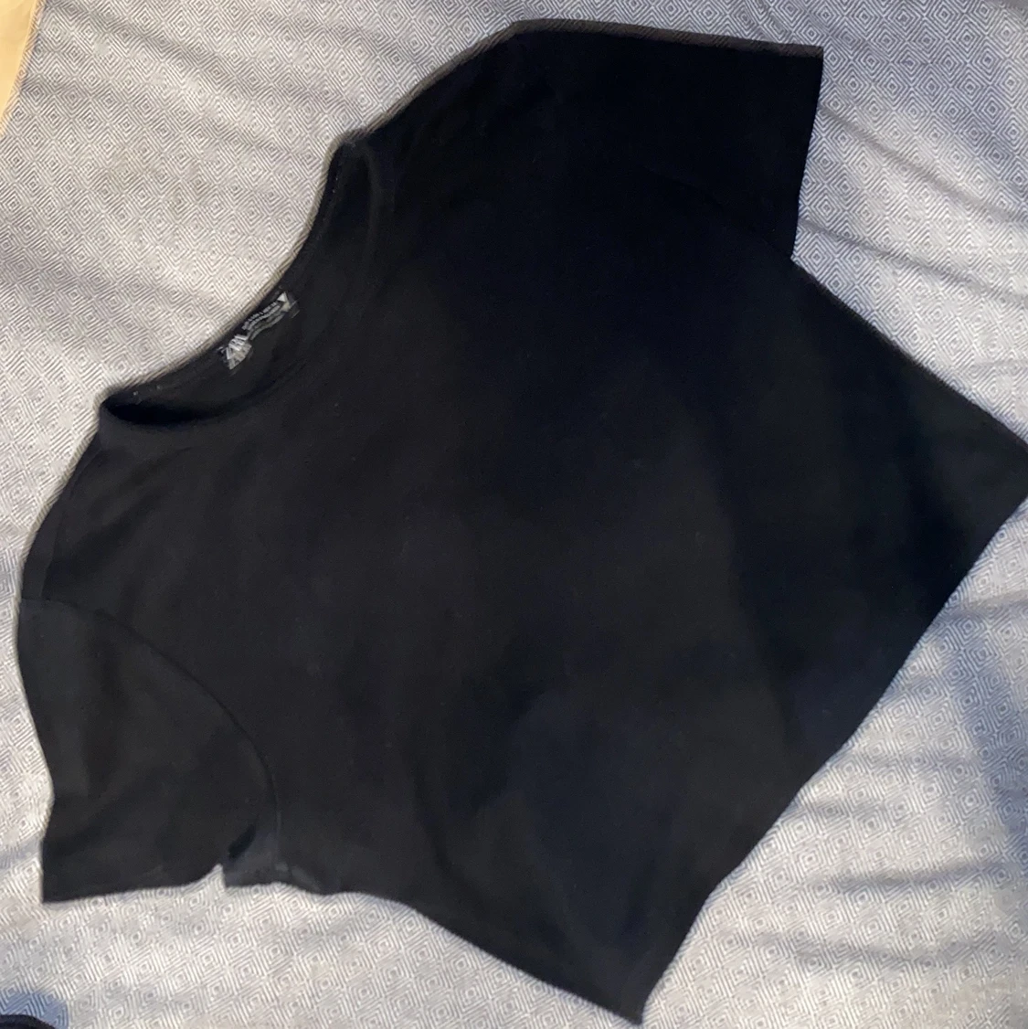 Basic svart topp - 90