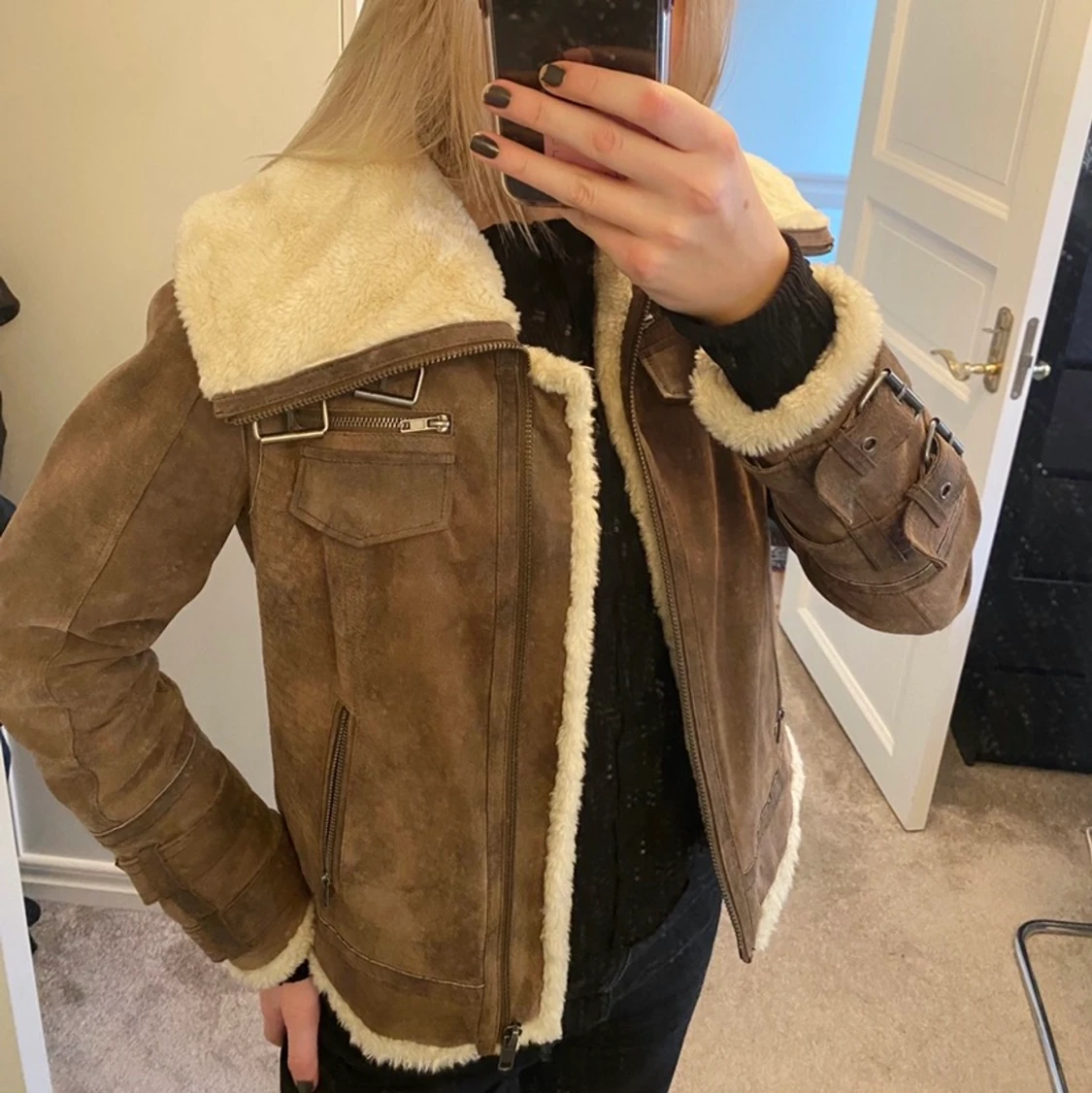 Märkes Mockajacka från pondus, strl 38