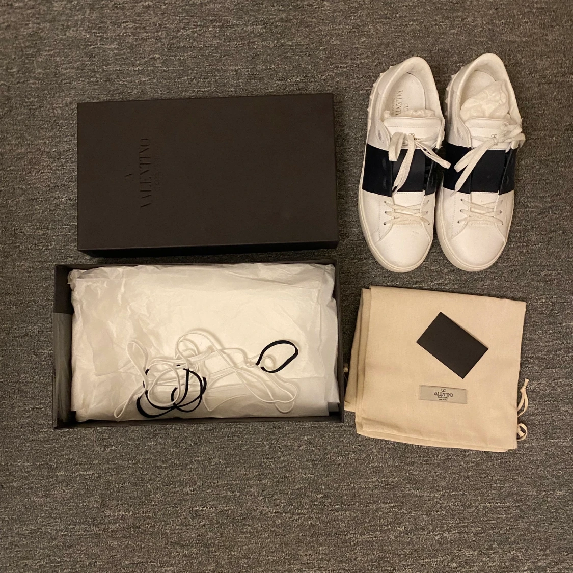 Valentino open snekers (navy)