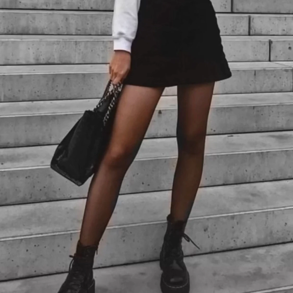 Svarta mesh tights för vintern!  - 90