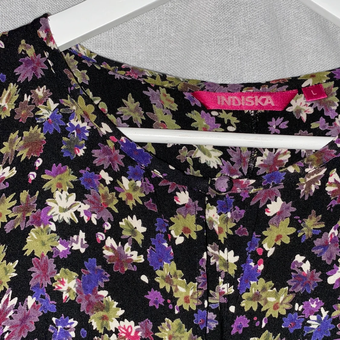 Blommig klänning - 90