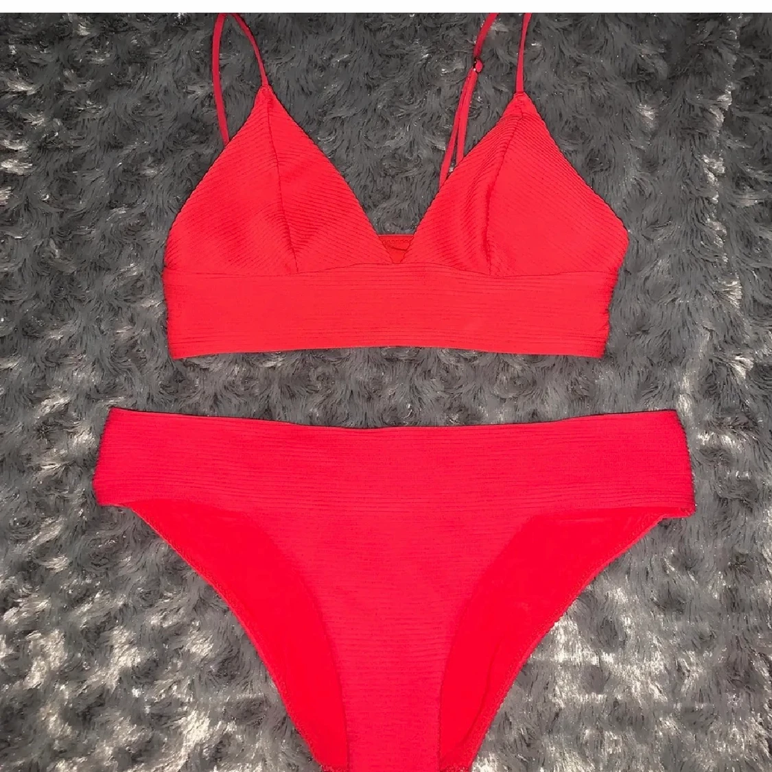 Röd bikini