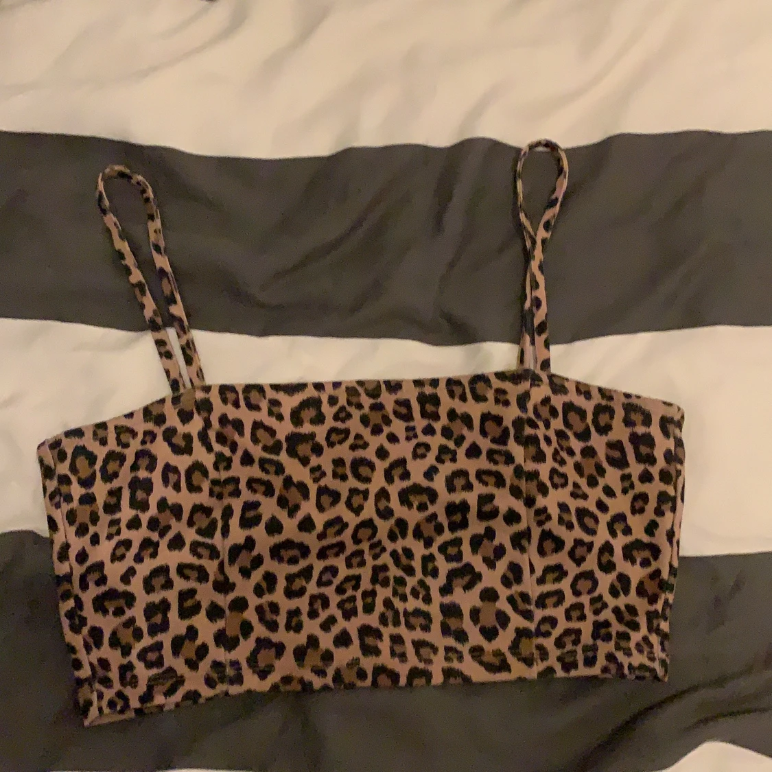 Leopard-mönstrad topp