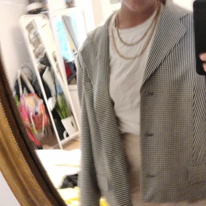 Rutig oversized kavaj - Bra skick och knappt använd! Skriv för fler bilder 🌟