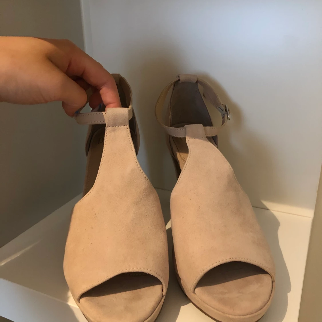 Ljusrosa klackar - 90