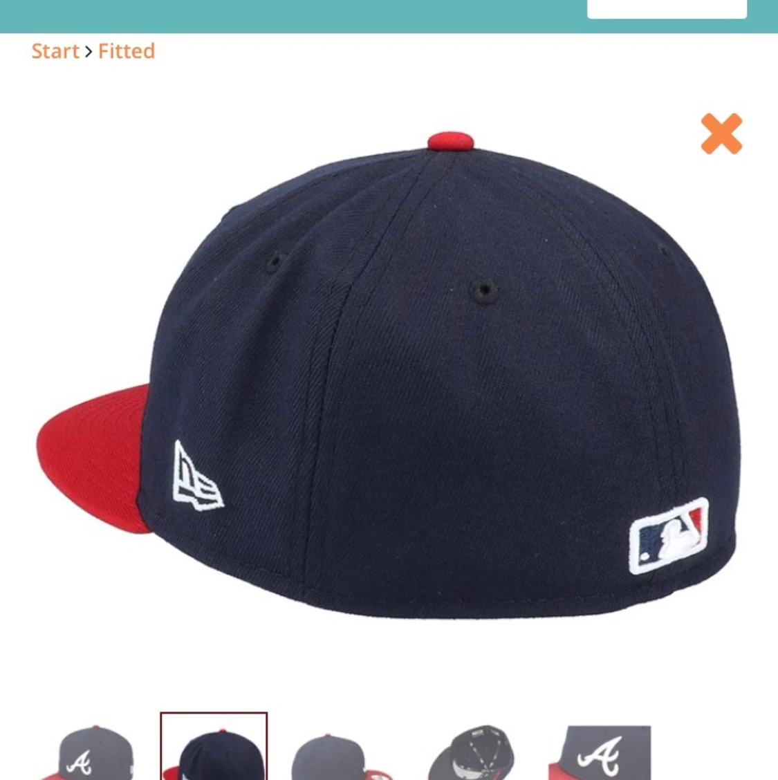 Atlanta Braves Authentic On-Field 59Fifty Navy/Red Fitted - New Era