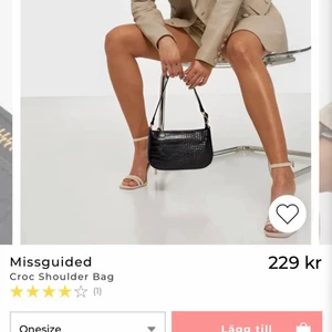 Svart Bageutte väska  - Aldrig använd, så i nyskick 😊💕