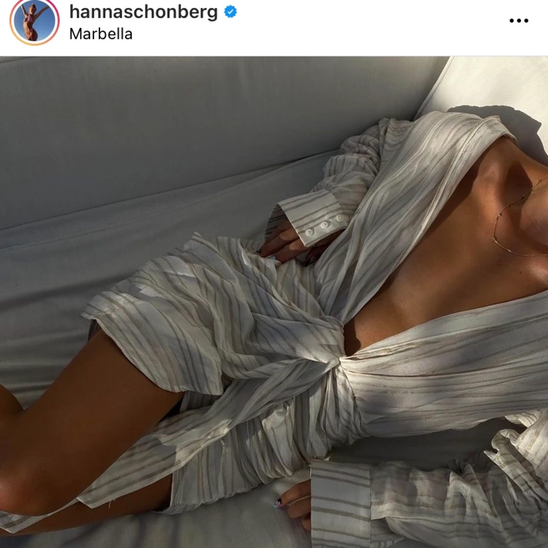 Skjortklänning från HouseOfCB storlek 34