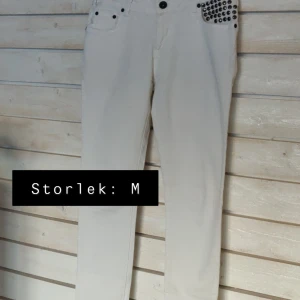 Jeans - Vita jeans i bra skick ✨