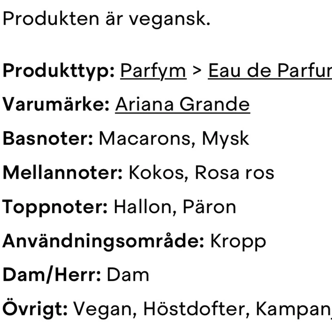 Ariana grande parfym, thank U next - 90