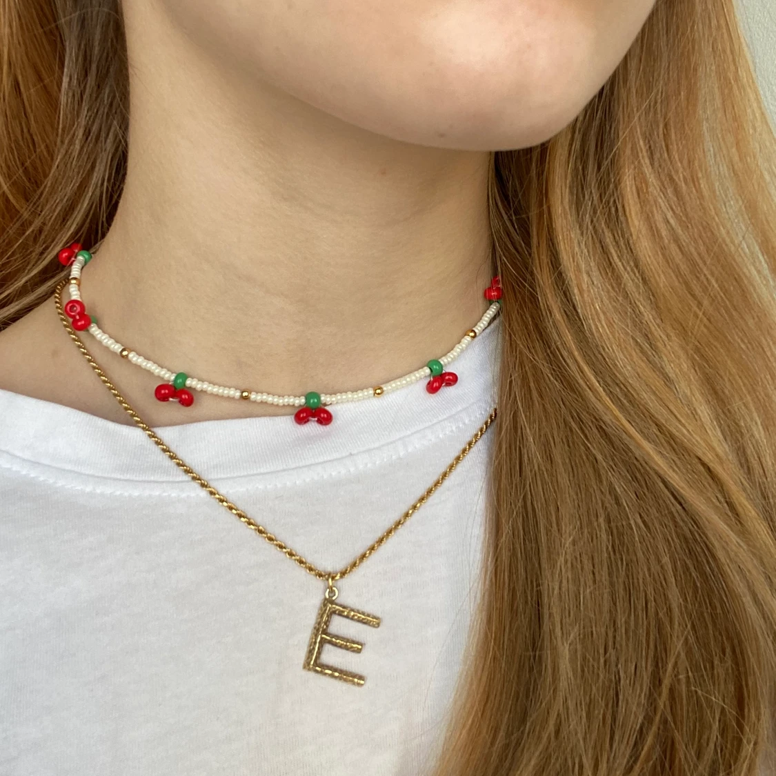 Körsbärshalsband 🍒 - 91