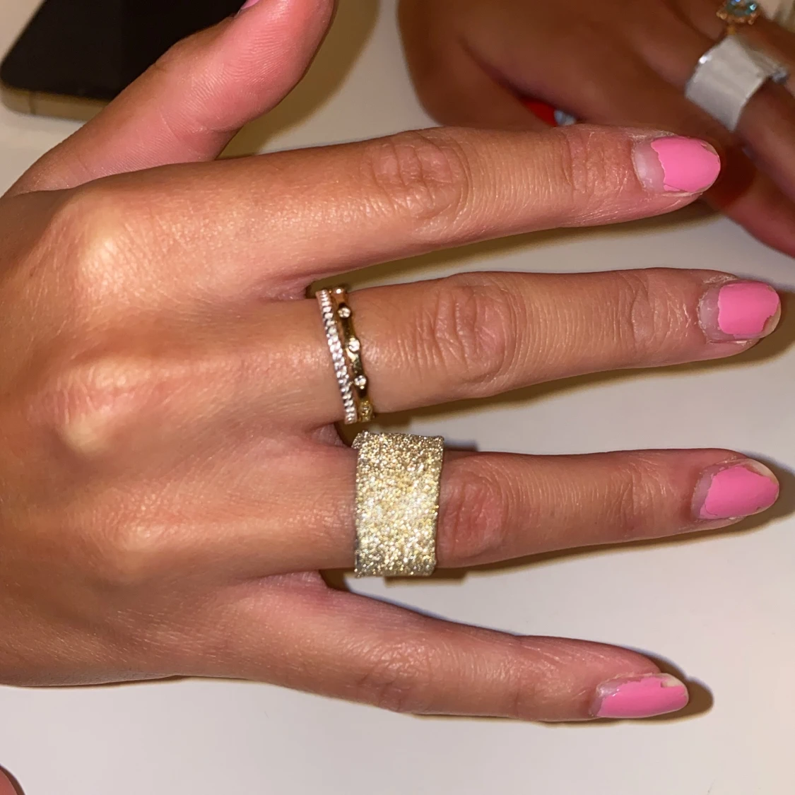 Ring i diamanter 18 karat