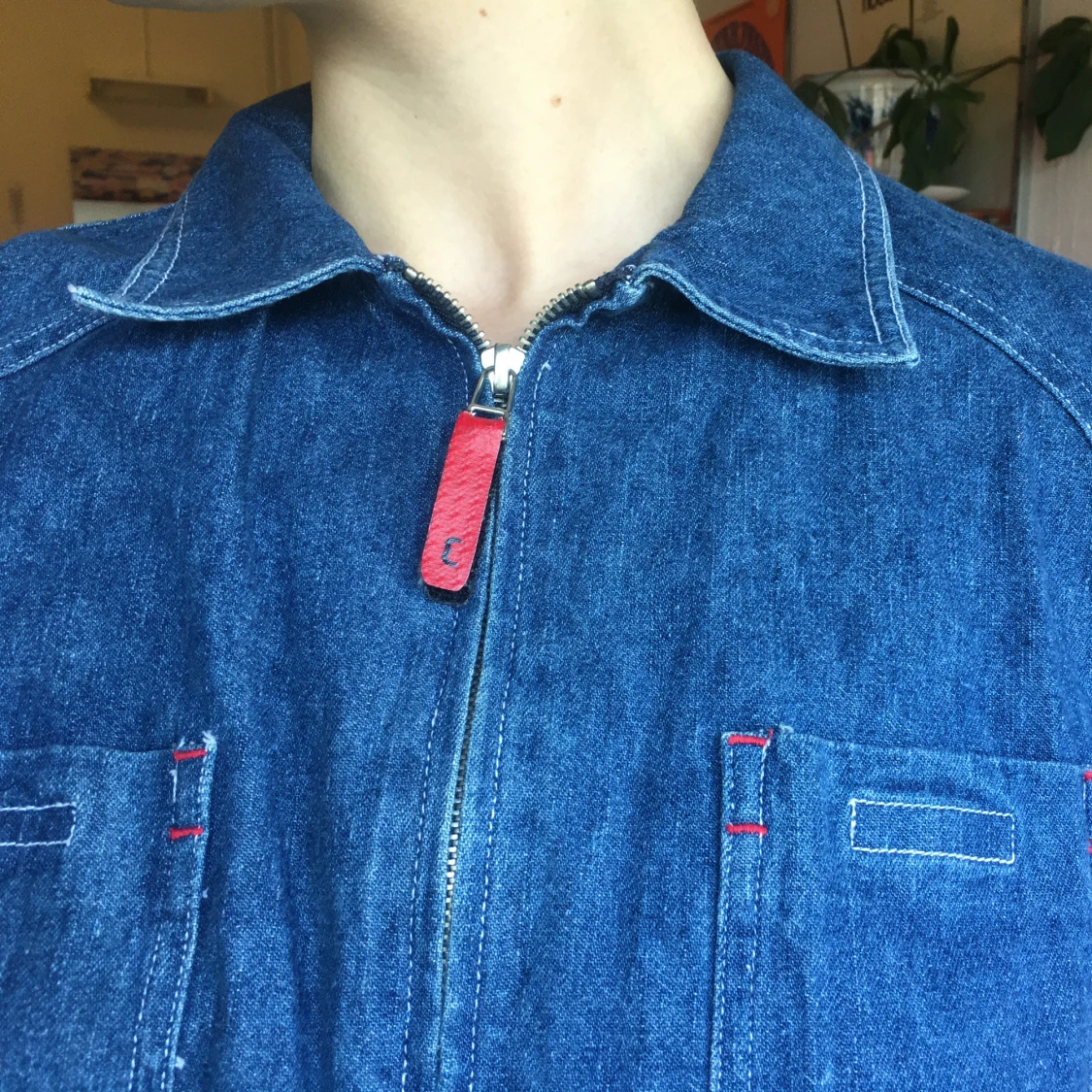 Vintage jeansskjorta - 90