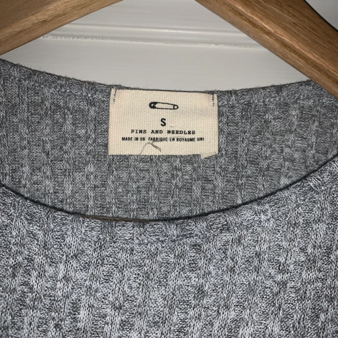 Pins and needles crop top flare sleeves  - 91