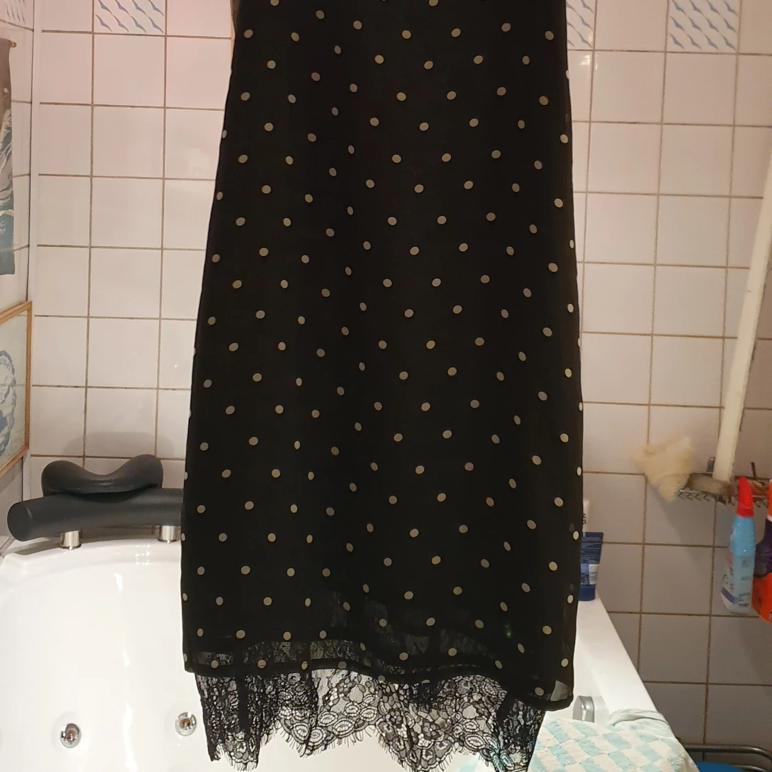 Satin klänning  - 90