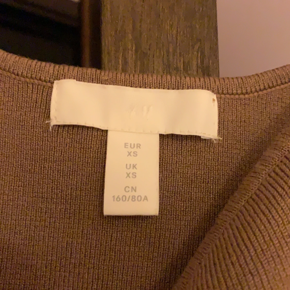 Linne från hm beige/brunt - 90